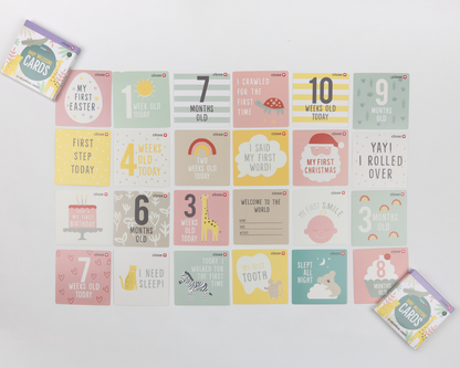 Close Precious First Moments Milestone Cards - 35