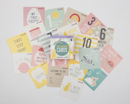 Close Precious First Moments Milestone Cards - 35