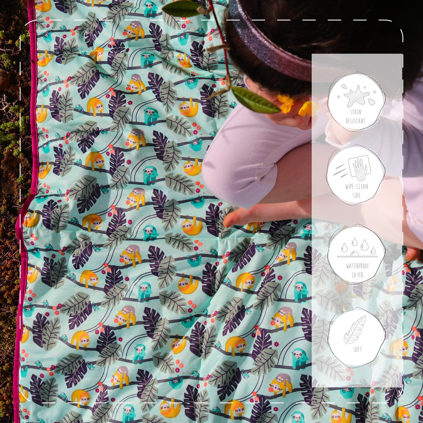 Close Padded Activity Play Mat